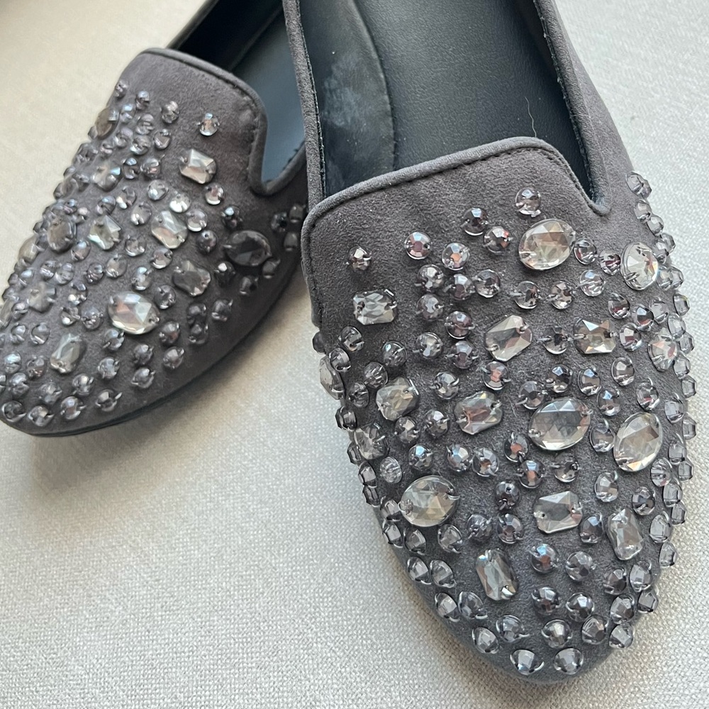Simply Vera Vera Wang slip on flats loafers jewel toe shoe size 8 medium - Picture 7 of 13